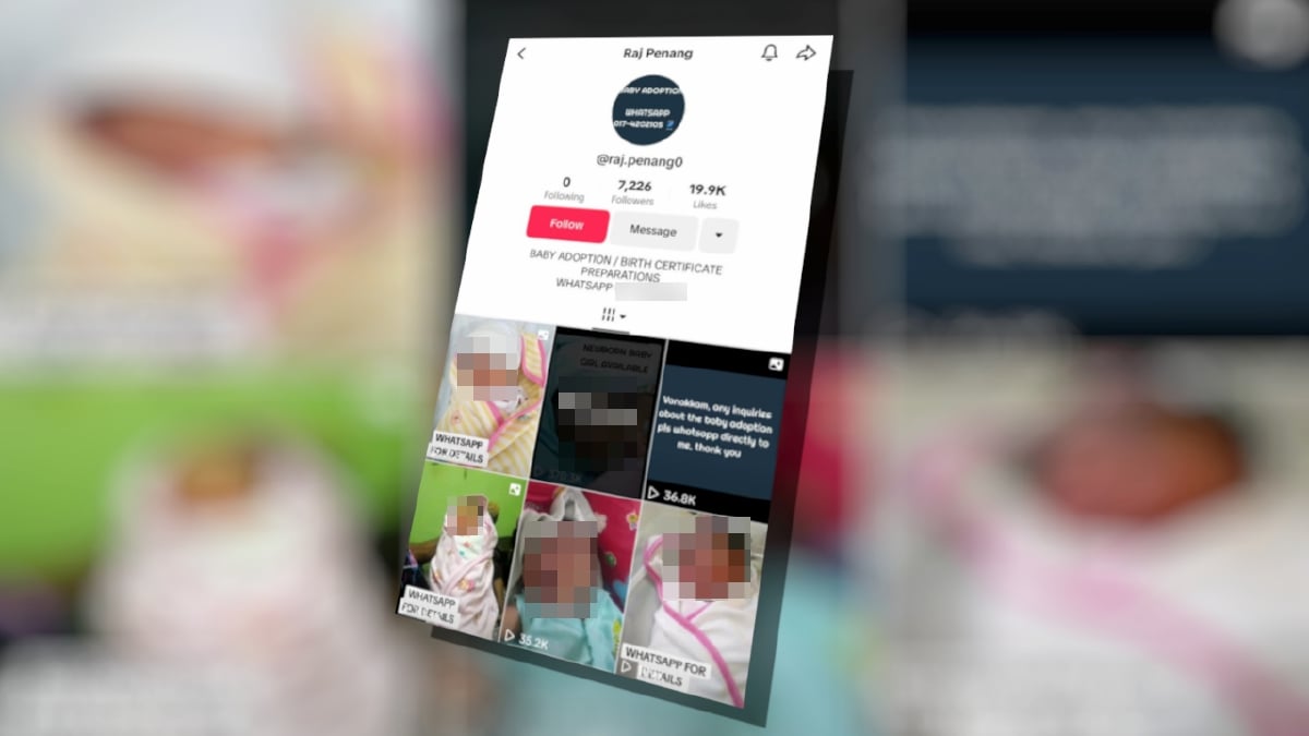 JKM serbu rumah tular ‘jual bayi’ di TikTok