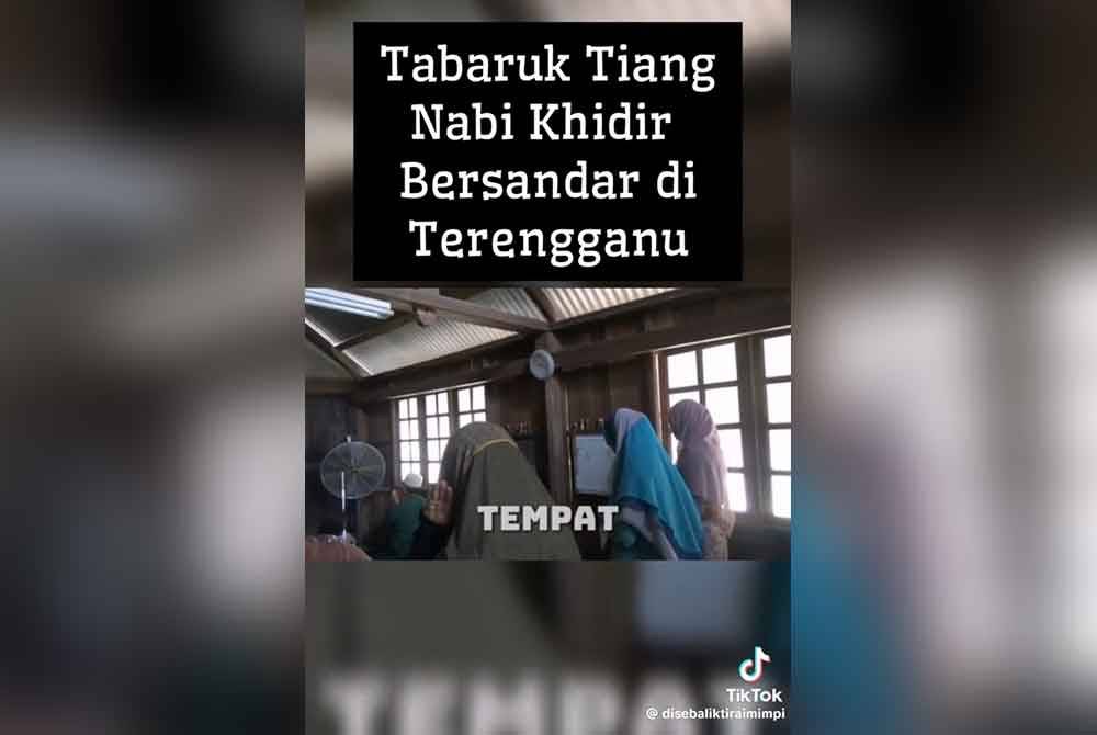 JHEAT siasat dakwaan wujud tiang Nabi Khidir bersandar di Terengganu