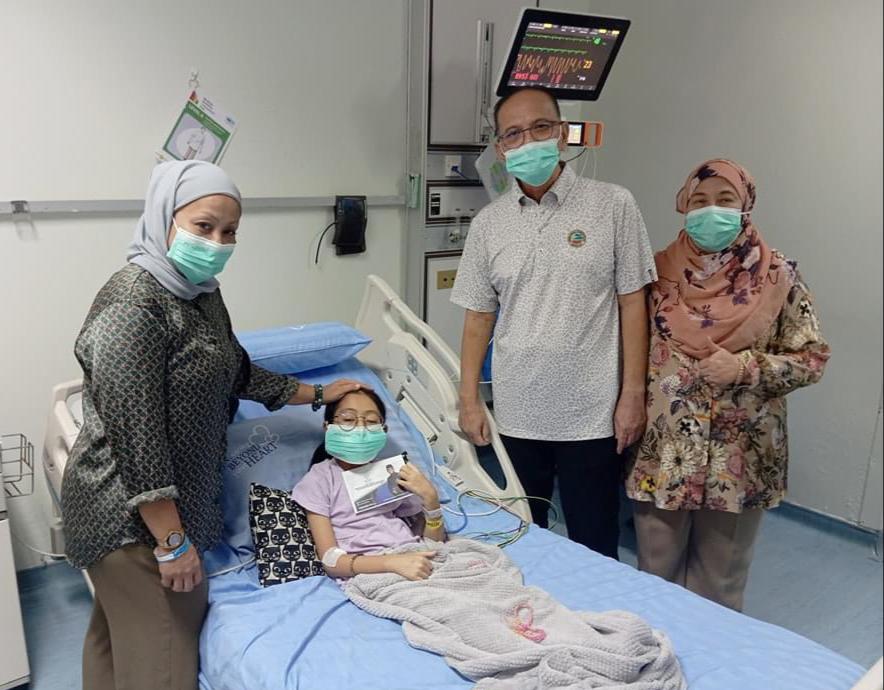 Kerajaan Pahang bantu tampung kos rawatan Chenta Rifqa