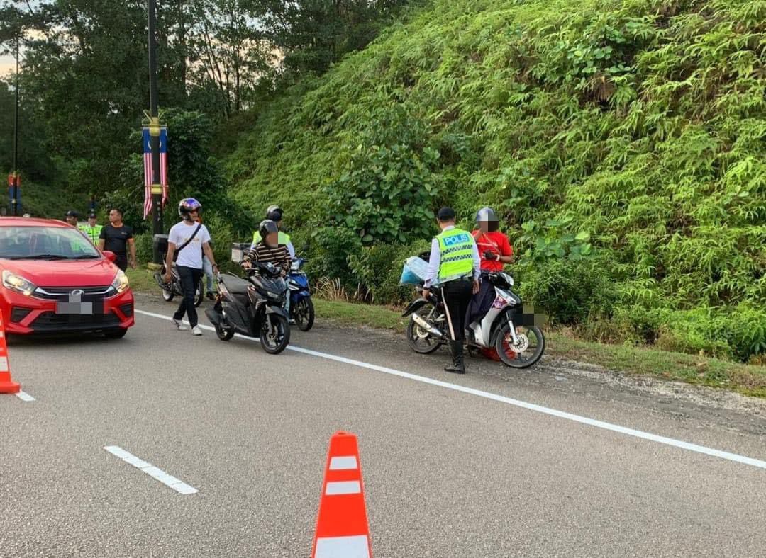 Tujuh mat rempit ditahan