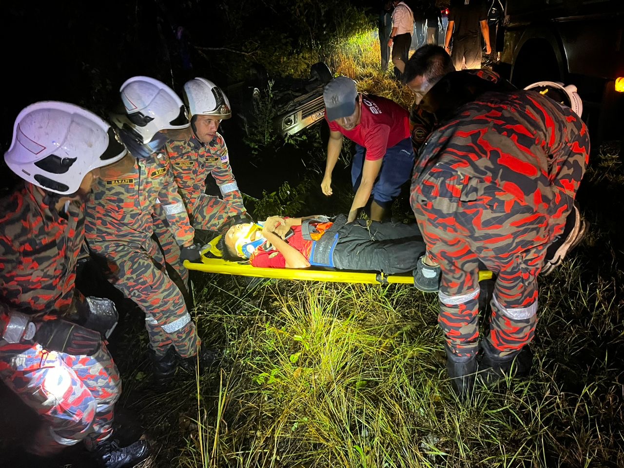 Seorang maut, dua cedera parah kemalangan jalan raya