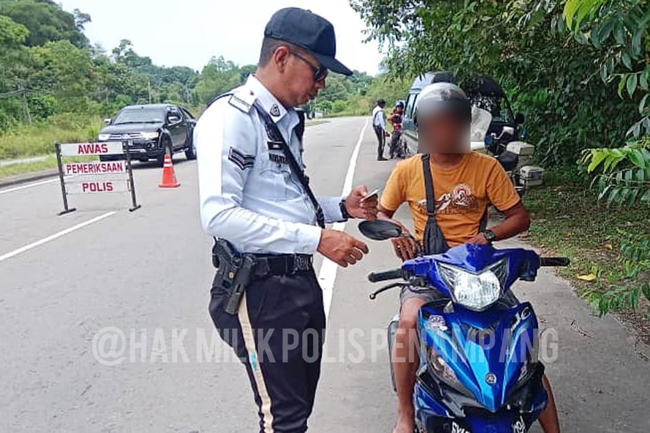 Polis Penampang keluar 39 saman, 15 daripadanya tiada lesen memandu