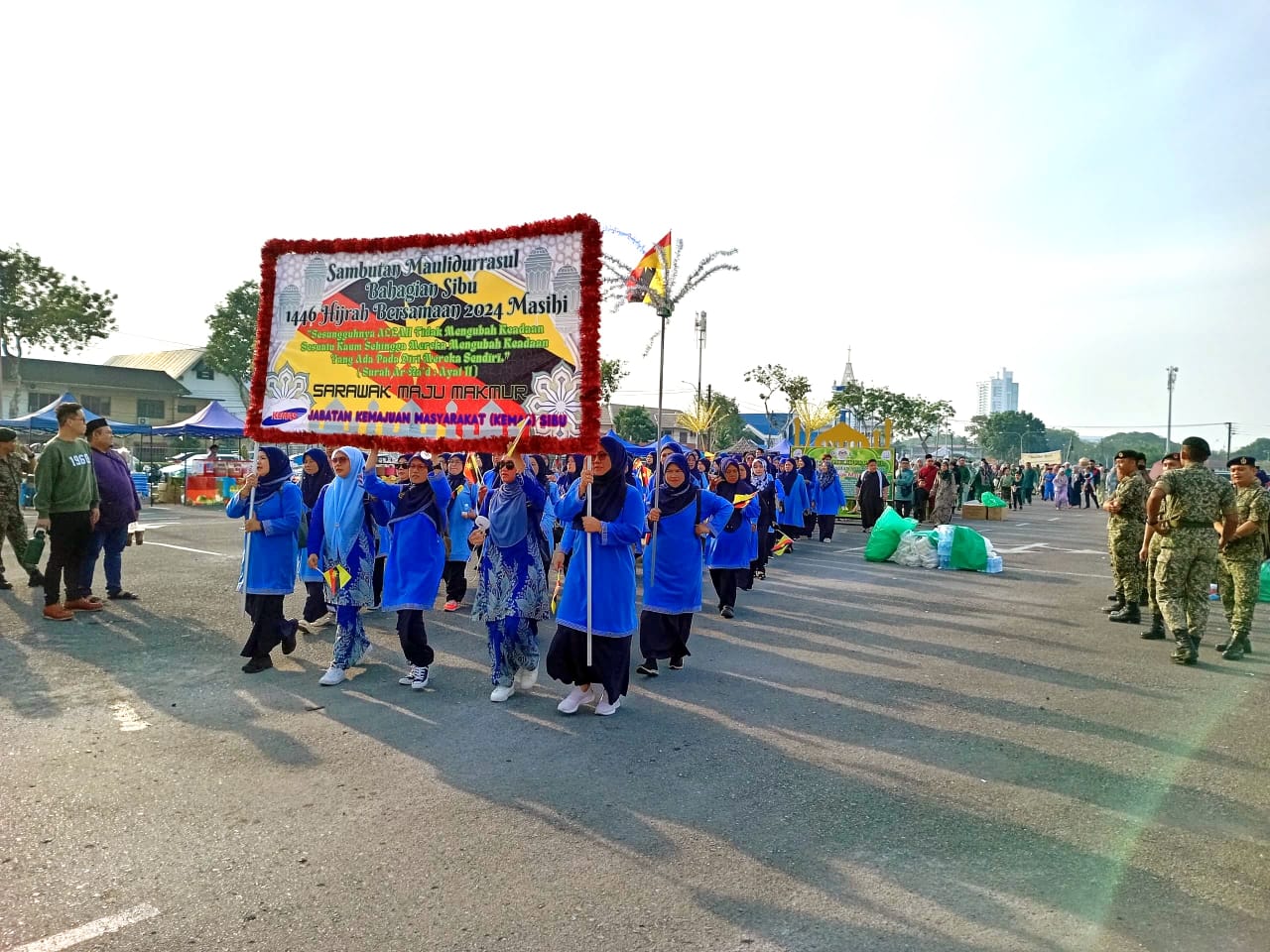 Sambutan Maulidur Rasul peringkat SIbu tetap meriah pada musim cuti sekolah