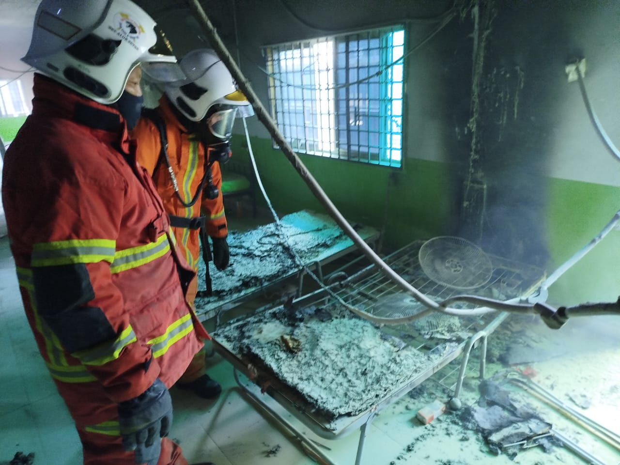 Asrama perempuan Maahad Tahfiz Al-Quran Nurul Saadah terbakar