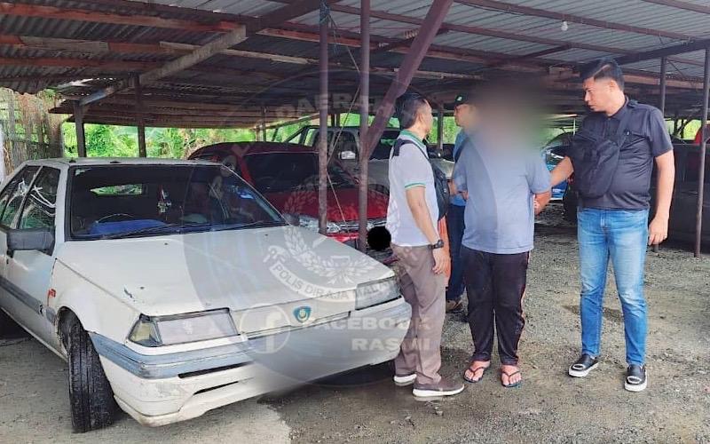 Polis tahan dua lelaki, dua wanita disyaki curi barang kemas