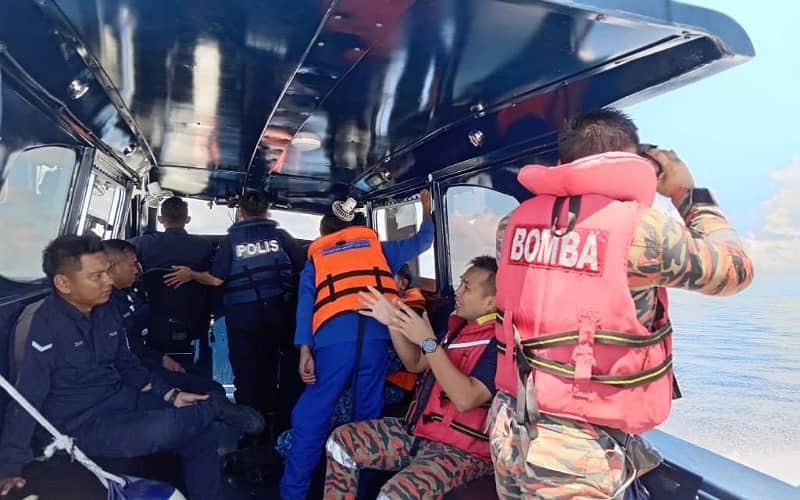 Lelaki dikhuatiri lemas, hilang di laut