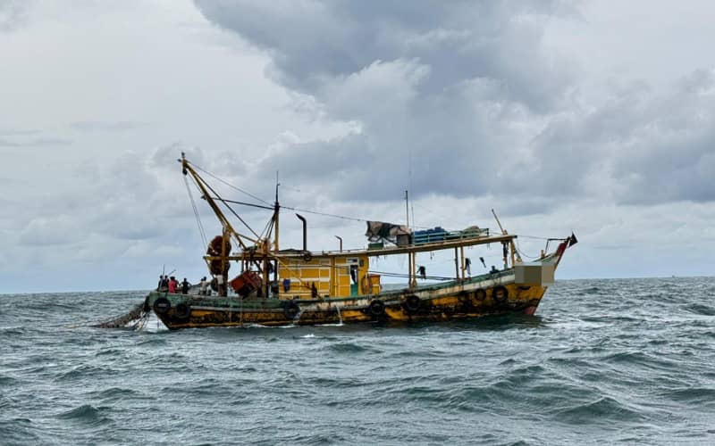 Maritim Malaysia rampas 700kg ikan campur di Pulau Usukan