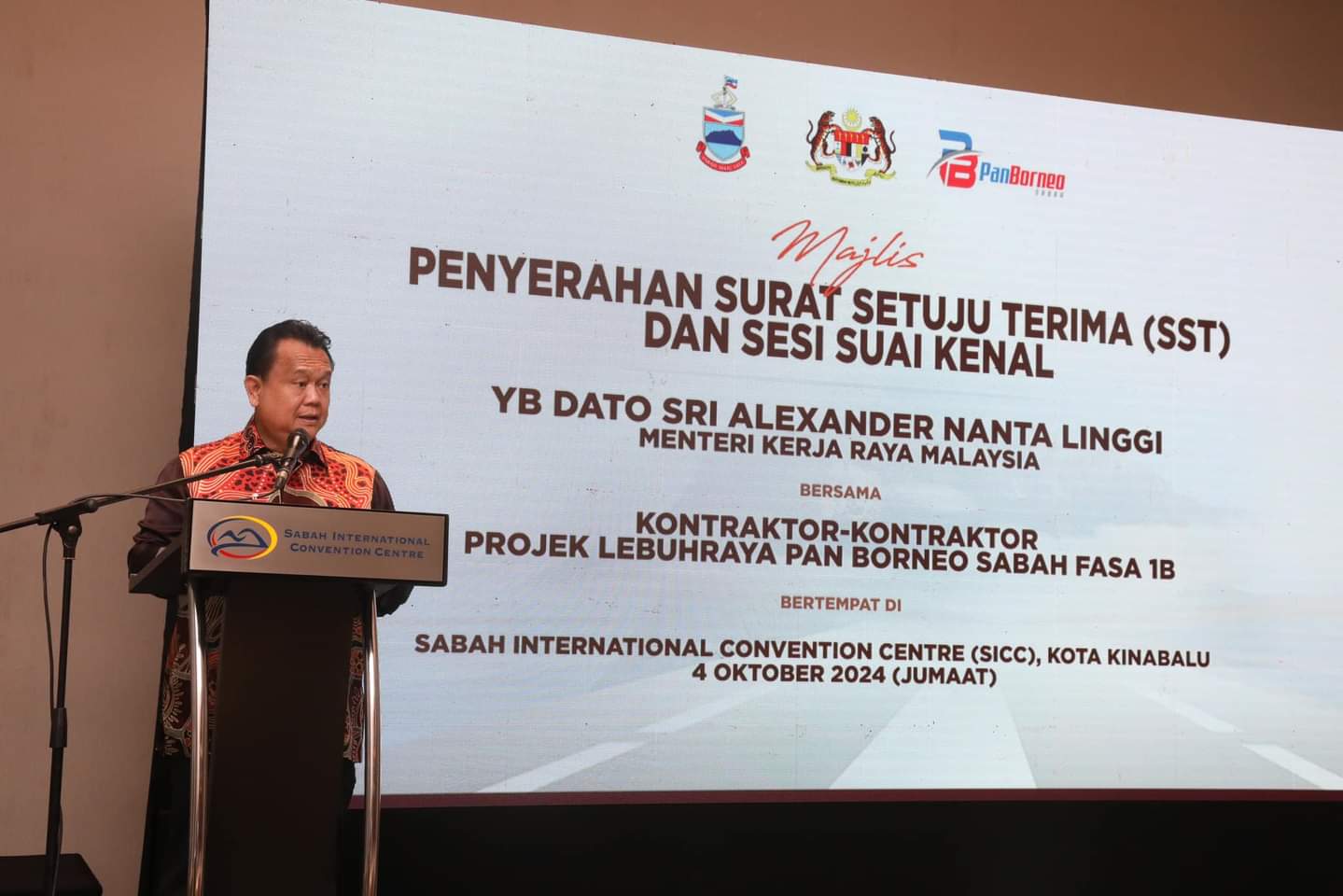 KKR gesa kontraktor projek Pan Borneo beri penekanan aspek kualiti, keselamatan