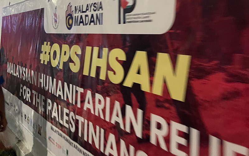 10 kontena bantuan berjaya dibawa masuk ke Gaza