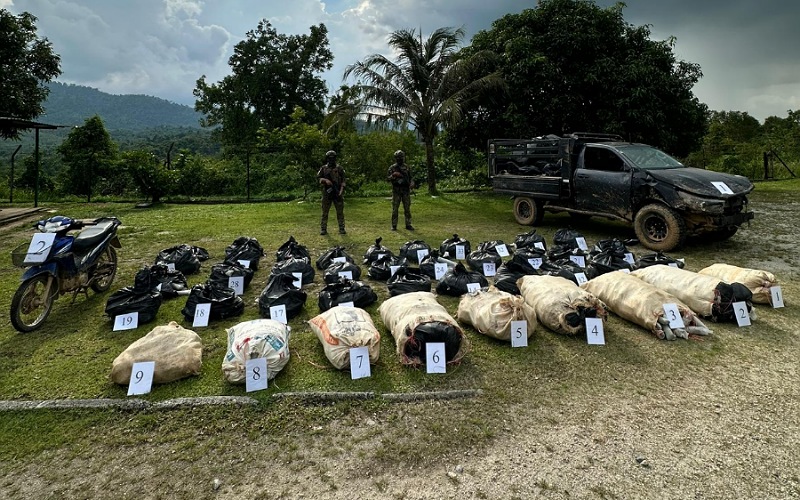Operasi tentera tumpaskan penyeludupan daun ketum di sempadan Malaysia-Thailand