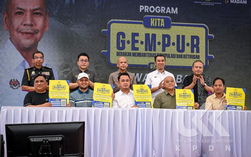 99 wakil rakan strategik KPDN tandatangani aku janji inisiatif  ‘Kita Gempur’