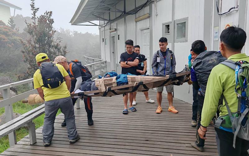 Pendaki warganegara Hong Kong cedera, terjatuh semasa turun gunung