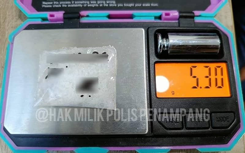 IPD Penampang tahan empat lelaki, rampas dadah methamphetamine