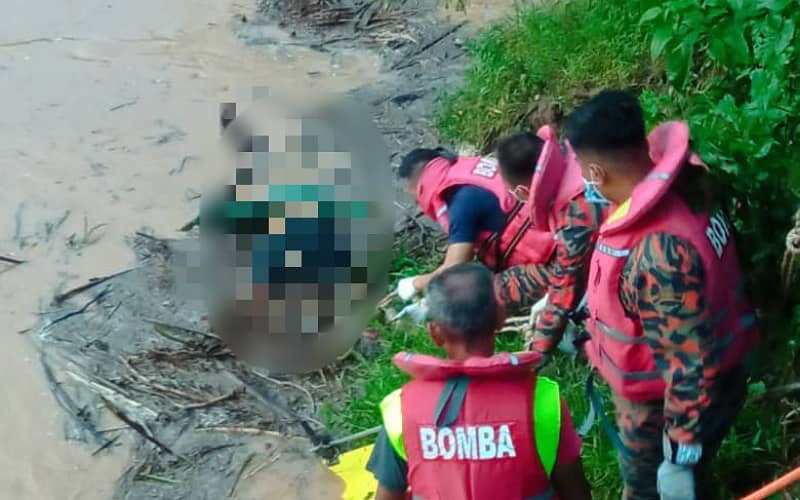 Mayat lelaki warga emas ditemukan terapung di tebing sungai