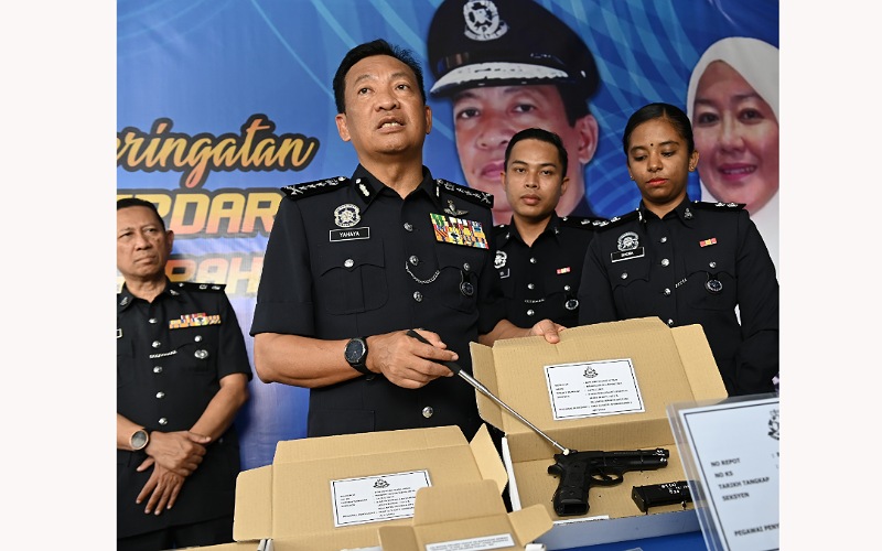 Polis tahan lima suspek edar dadah, rampas dua pistol