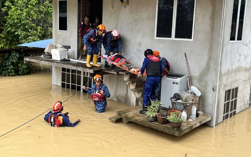 Mangsa banjir di Kedah meningkat kepada 596, tujuh PPS kini dibuka