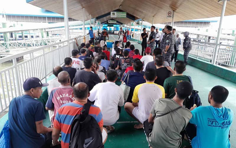Imigresen Sabah hantar pulang 46 PATI Indonesia