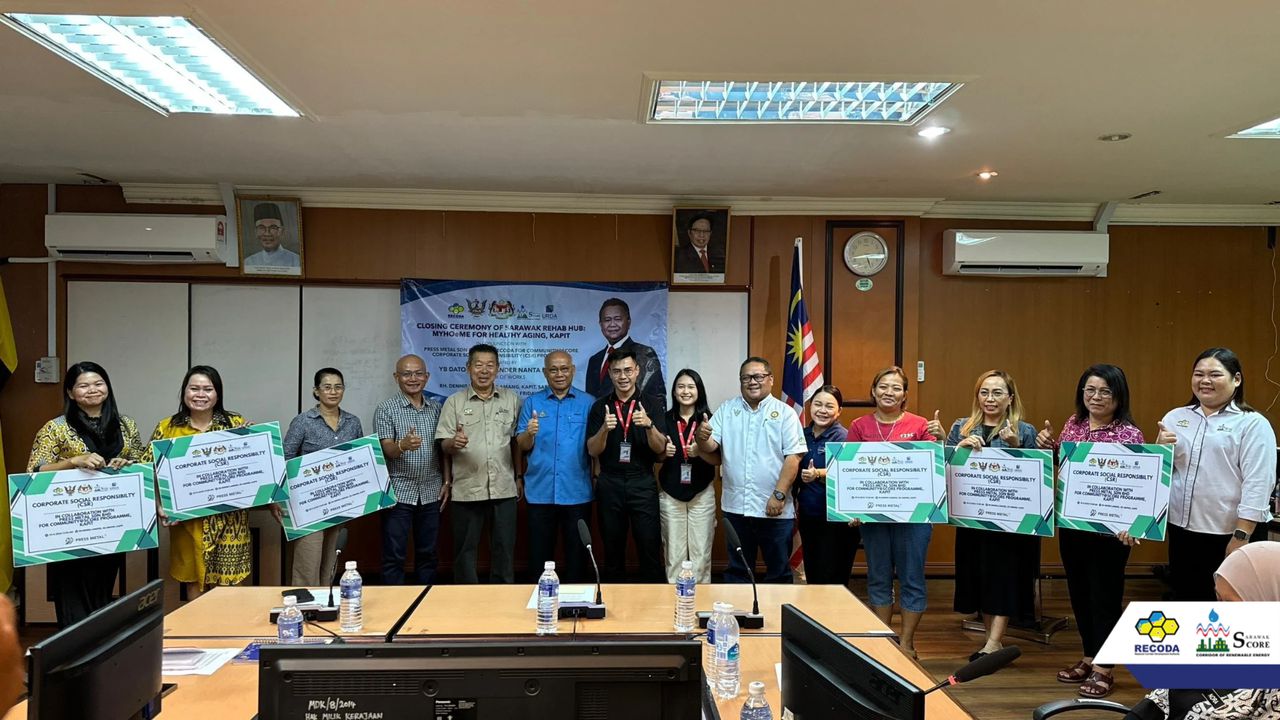 Kerjasama Recoda, KKM anjur promosi penuaan sihat di Kapit