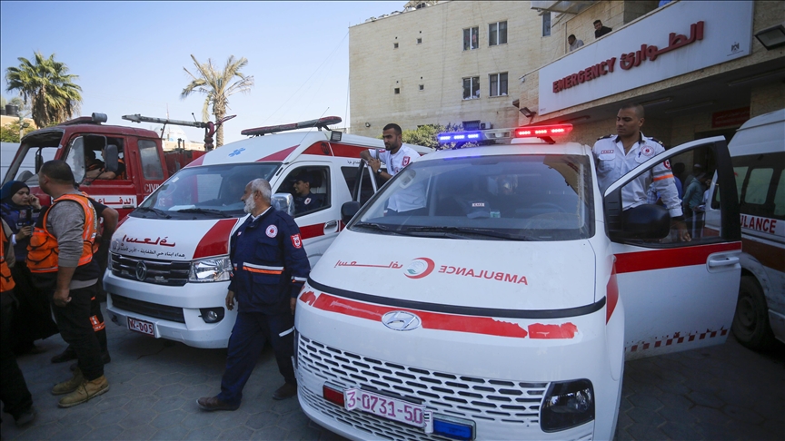 gaza ambulance