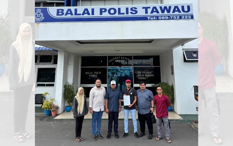 Hina TYT: Pemuda PGRS Sri Tanjong, Pantai Manis buat laporan polis