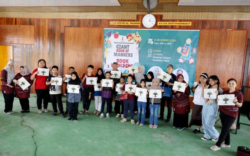 Nurul puji usaha SEAS terbit buku ‘The SEAS Giant Book of Manners’