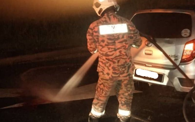 Pejalan kaki maut dirempuh Axia