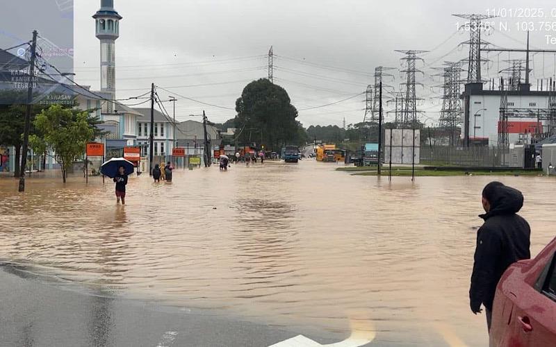 Banjir di Johor kian buruk