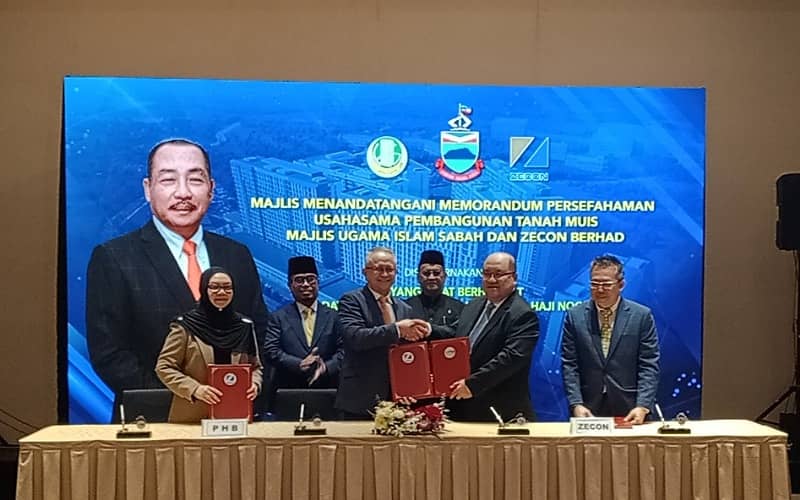 MUIS, Zecon Berhad meterai MoU bangunkan projek perumahan pelajar