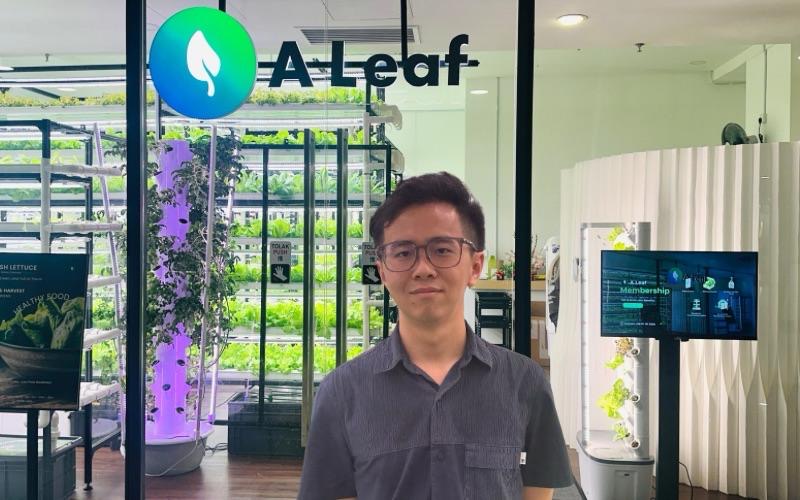 Adaptasi AI, kebun sayur hidroponik pertama dalam ‘mall’ di Sabah