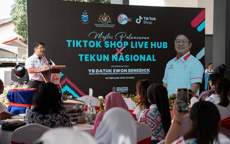 Studio TikTok Shop X TEKUN pertama dilancarkan di Malaysia