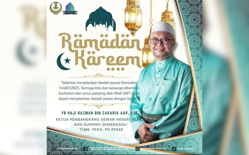 Razman direhatkan dari tugas Pesuruhjaya Pas Perak?