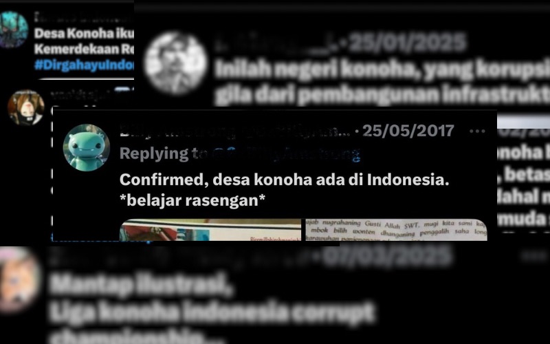 Kenapa Indonesia digelar ‘Konoha’?