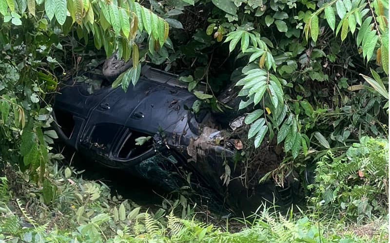 Lelaki maut kenderaan terbabas, jatuh gaung sedalam 30 meter