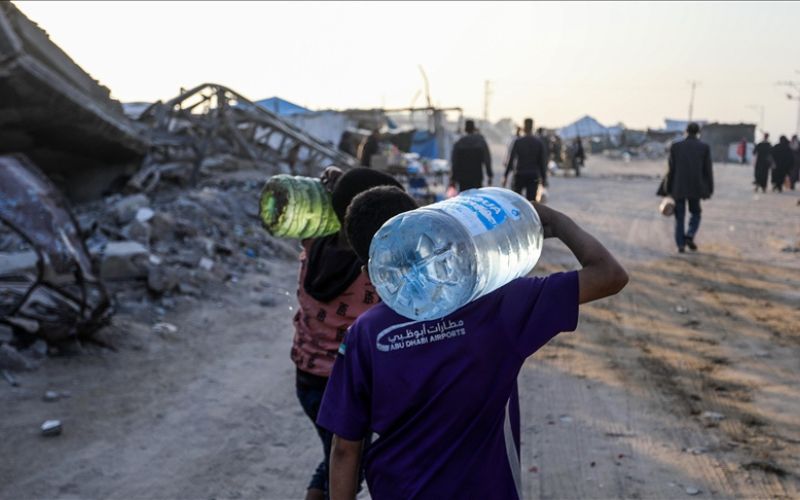 Krisis kekurangan air bersih di Gaza melarat