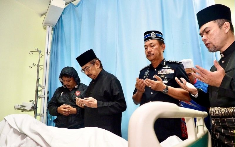 Pengiring rapat Tun Musa Aman meninggal dunia akibat kemalangan