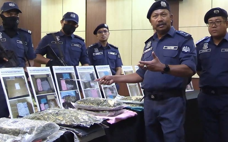 Kastam Pahang patah cubaan seludup bunga ganja melalui KLIA