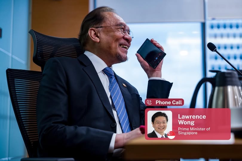 Hubungan Malaysia-Singapura akan terus berkembang di bawah kepimpinan Lawrence Wong – PM