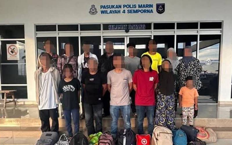 Polis Marin gagalkan seludup 25 migran ke Sabah