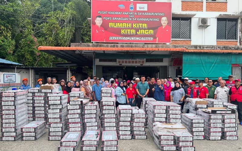 ADUN Karamunting agih 4,500 peket daging sempena Hari Raya Aidiladha
