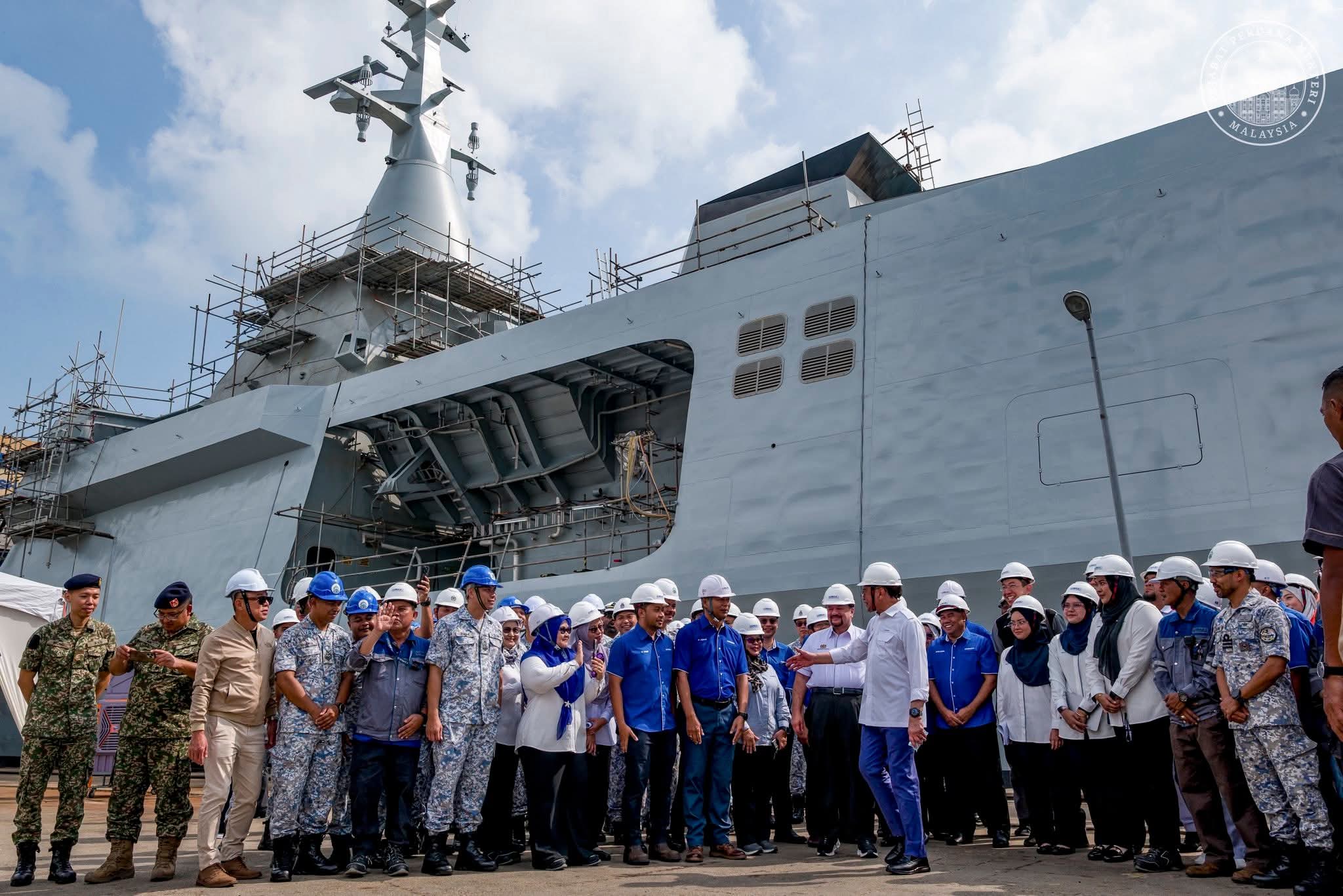 PM teruja LCS dibina guna kepakaran tempatan