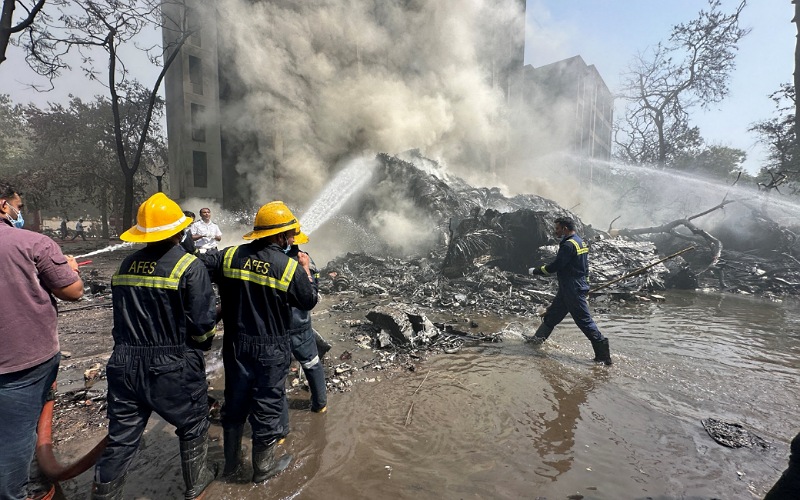 Lebih 200 mayat ditemukan di lokasi pesawat Air India terhempas