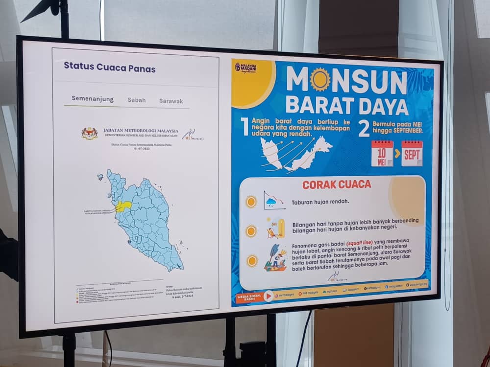 Cuaca panas: KKM diminta peka, keluarkan panduan kesihatan untuk masyarakat