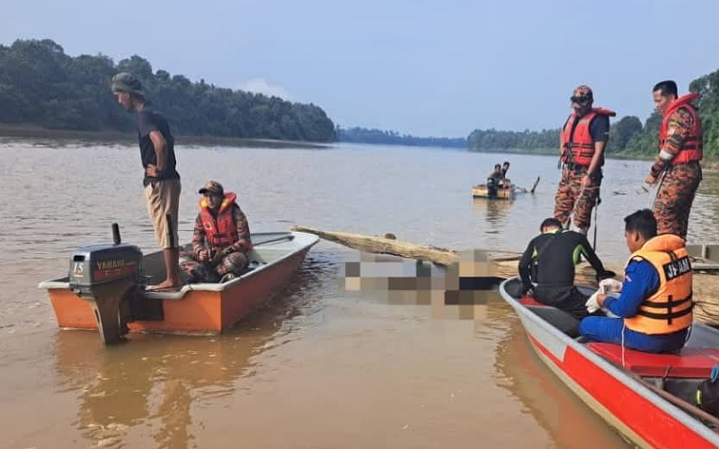 Buruh warga Indonesia lemas ketika memancing