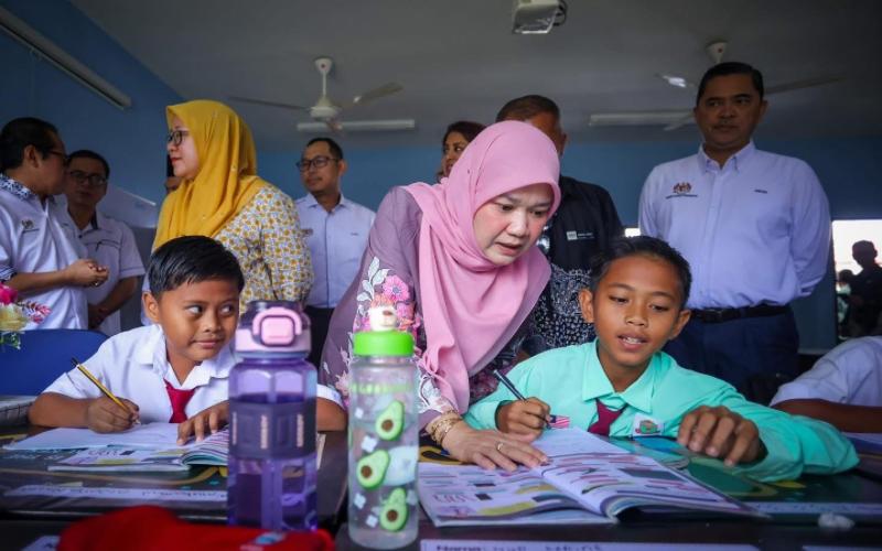 Projek sekolah daif: SK Kuala Abai terima bangunan baharu RM20 juta