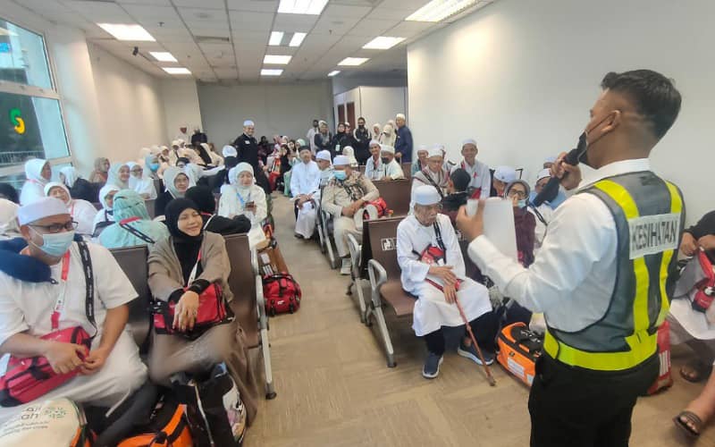 90 jemaah haji Tawau selamat tiba pagi Selasa