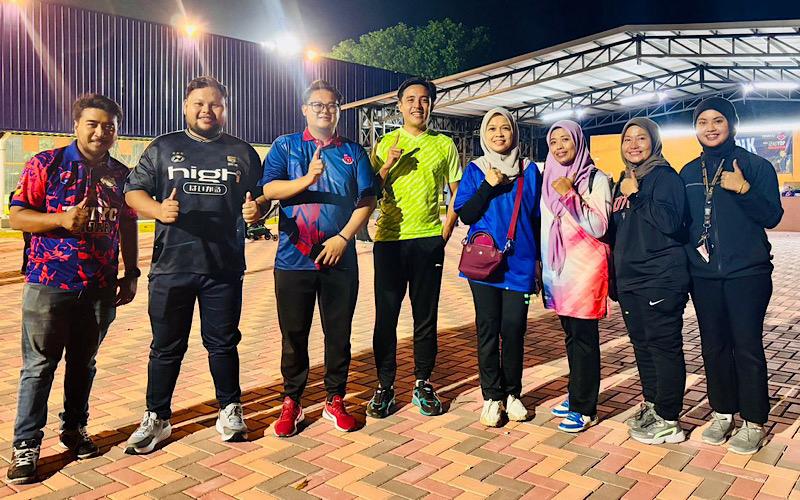 Berjalan kaki 3km promosi TMIYC Muar