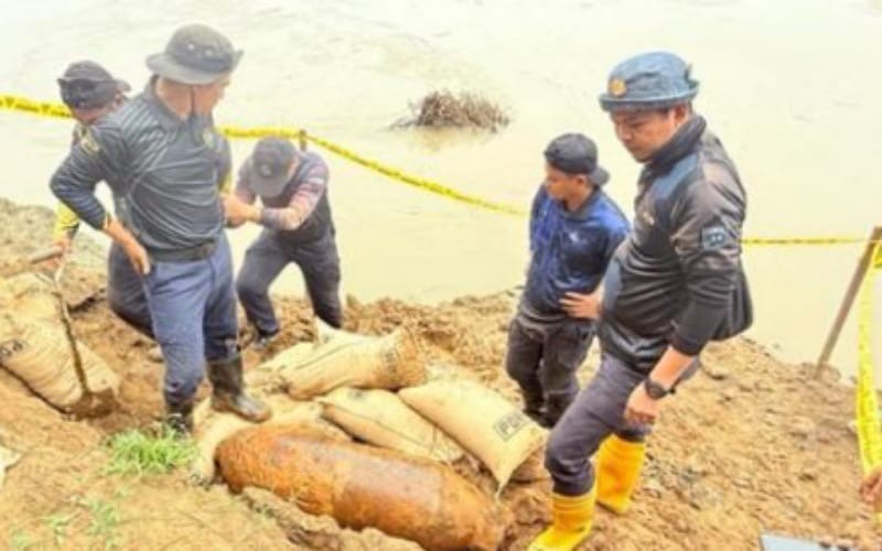 Bom UXO 226kg di Segama dimusnah