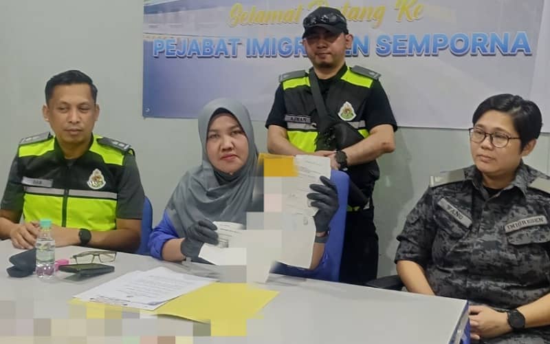 Takut Imigresen daripada buaya, 40 PATI nekad terjun laut