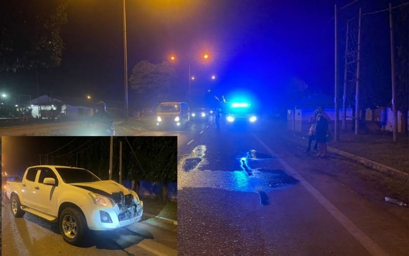 Warga emas maut dirempuh pacuan empat roda