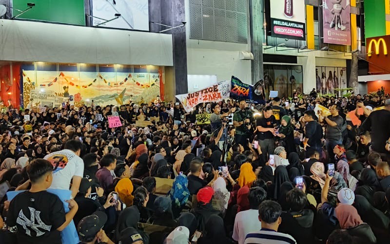 Ribuan sertai himpunan solidariti tuntut keadilan buat Zara Qairina di Sandakan